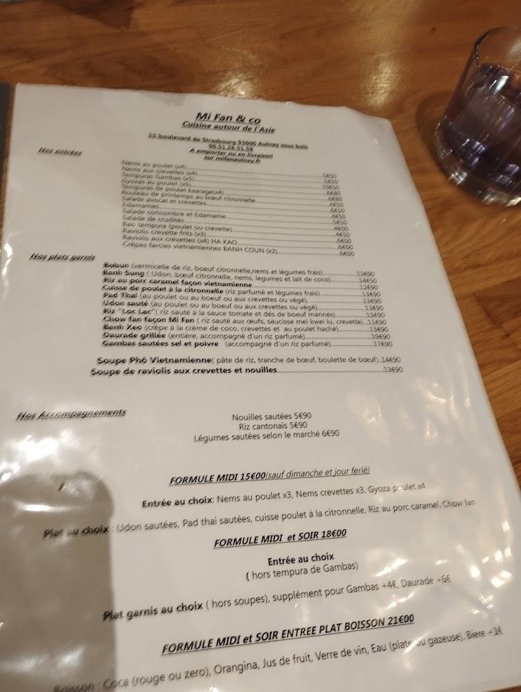 Mi Fan & Co - Menu Image 4